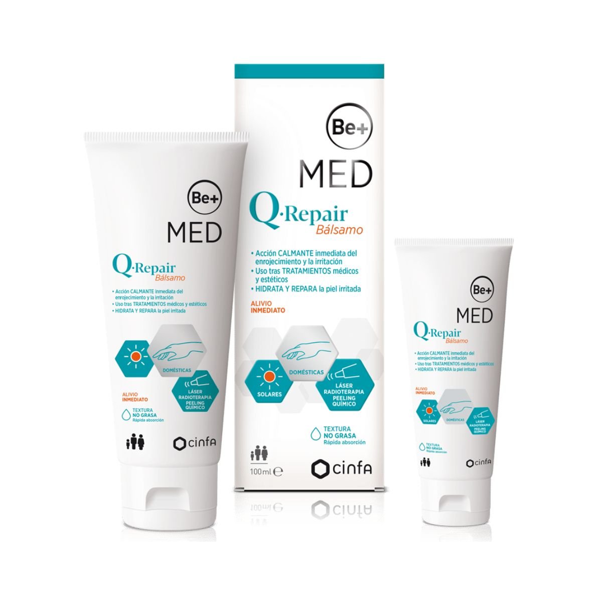 Be+ MED Q Repair Bálsamo para piel irritada