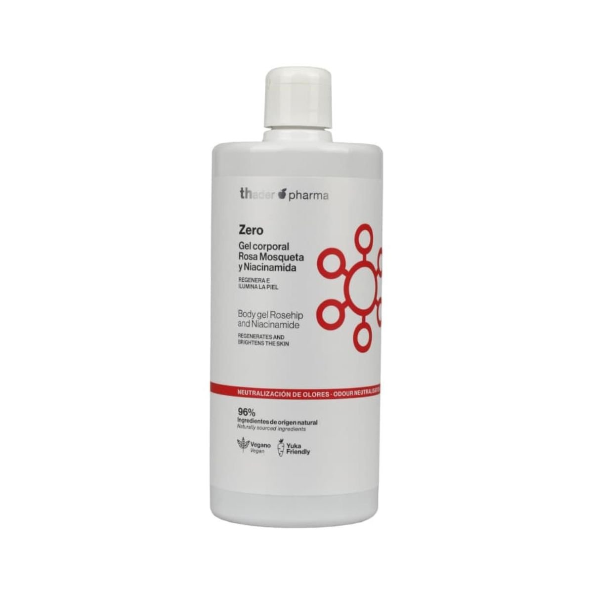 Th Pharma Zero gel corporal con rosa mosqueta y niacinamida