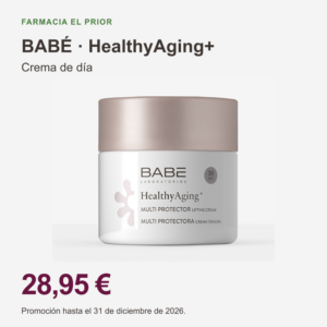 Crema de día BABÉ HealthyAging+ en promoción por 28,95 euros