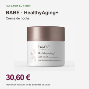 Crema de noche BABÉ HealthyAging+ en promoción por 30,60 euros