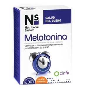 Ns Melatonina sabor naranja, 30 comprimidos masticables